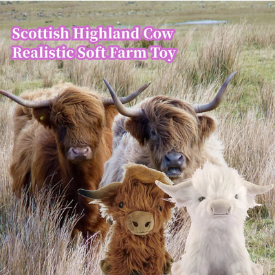 Peluche Vache Highland
