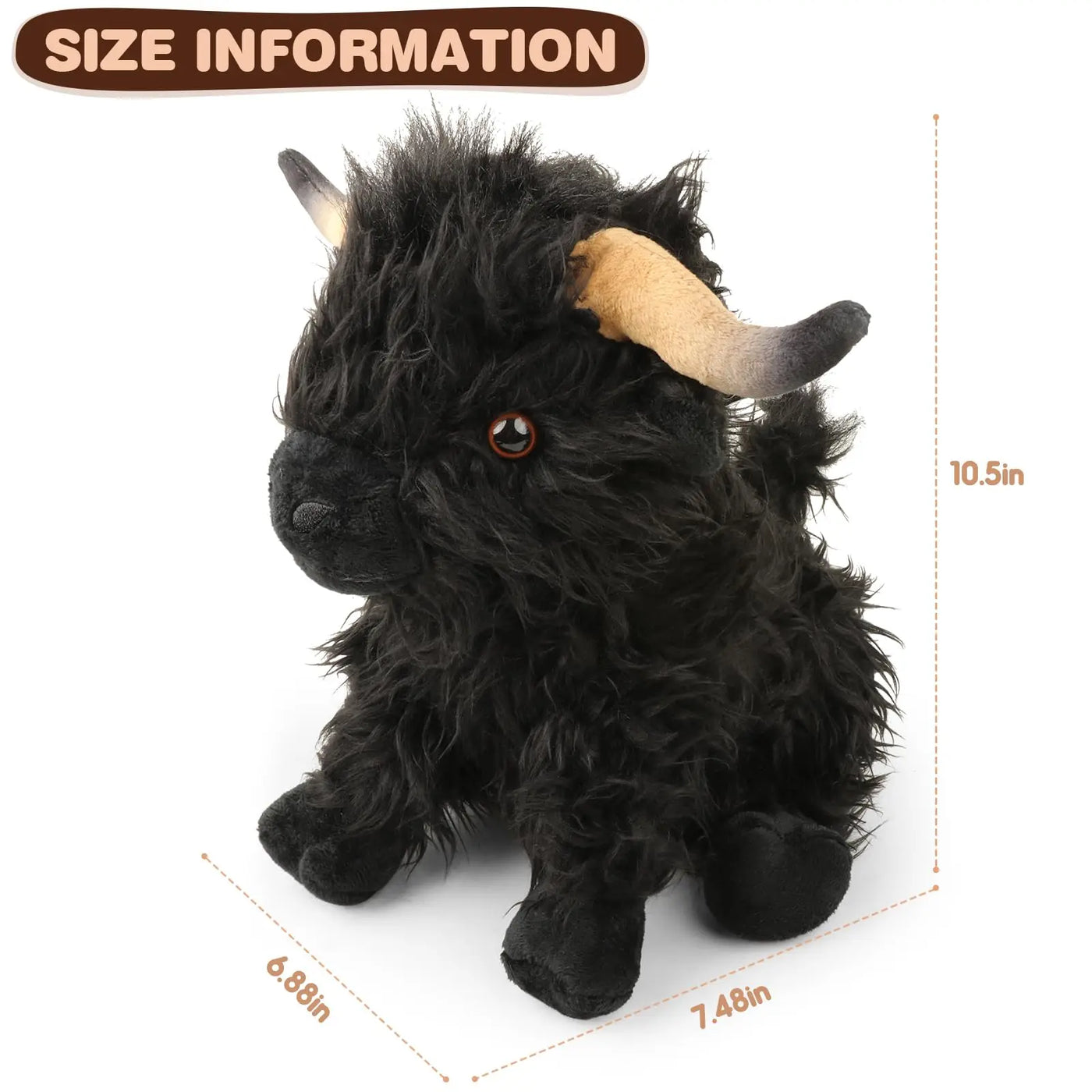 Peluche Vache Highland