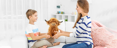 Peluche Vache Highland