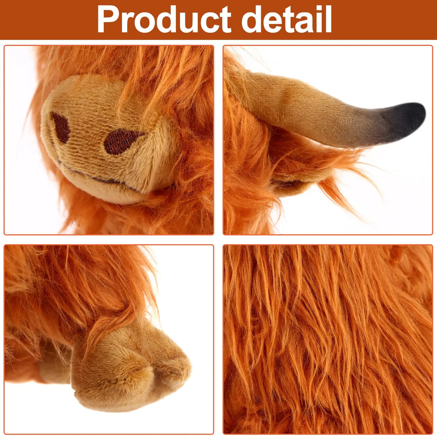 Peluche Vache Highland